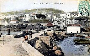 861- Alger - Un coin de l'arriere-port
